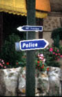 panneau police